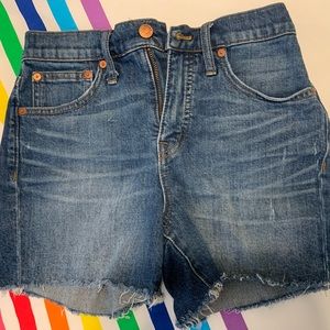 Madewell High Rise Denim Shorts - 24